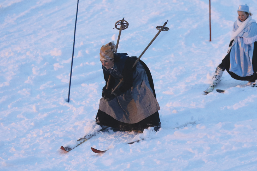 Rétrospective du ski aux Verneys