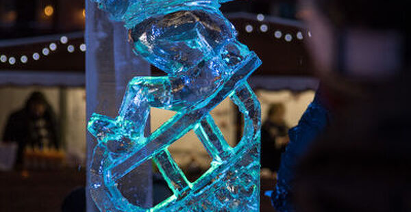 Sculptures sur glace