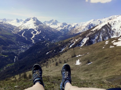 Le Pain de Sucre depuis Poingt Ravier - itinéraire de randonnée pédestre