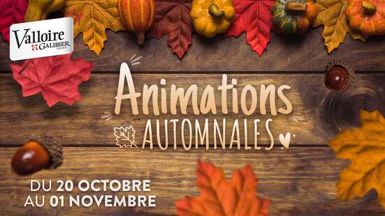 Animations automnales à Valloire