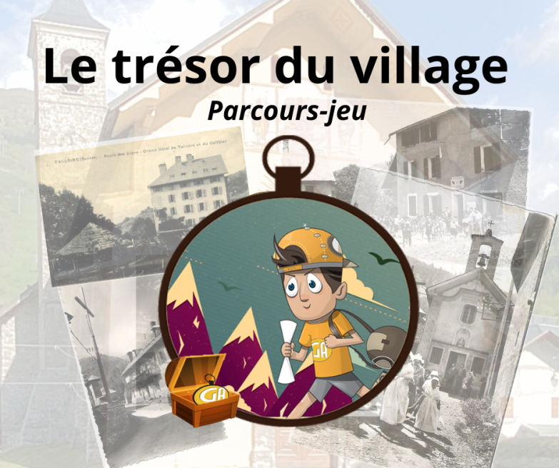 Parcours-jeu  Le Trésor du Village_Valloire