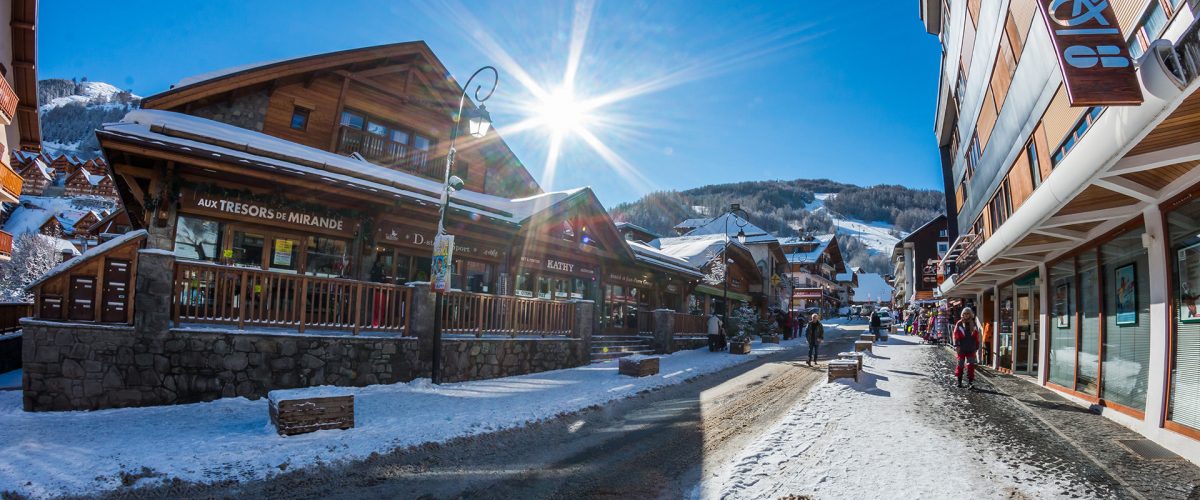 Commerces à Valloire