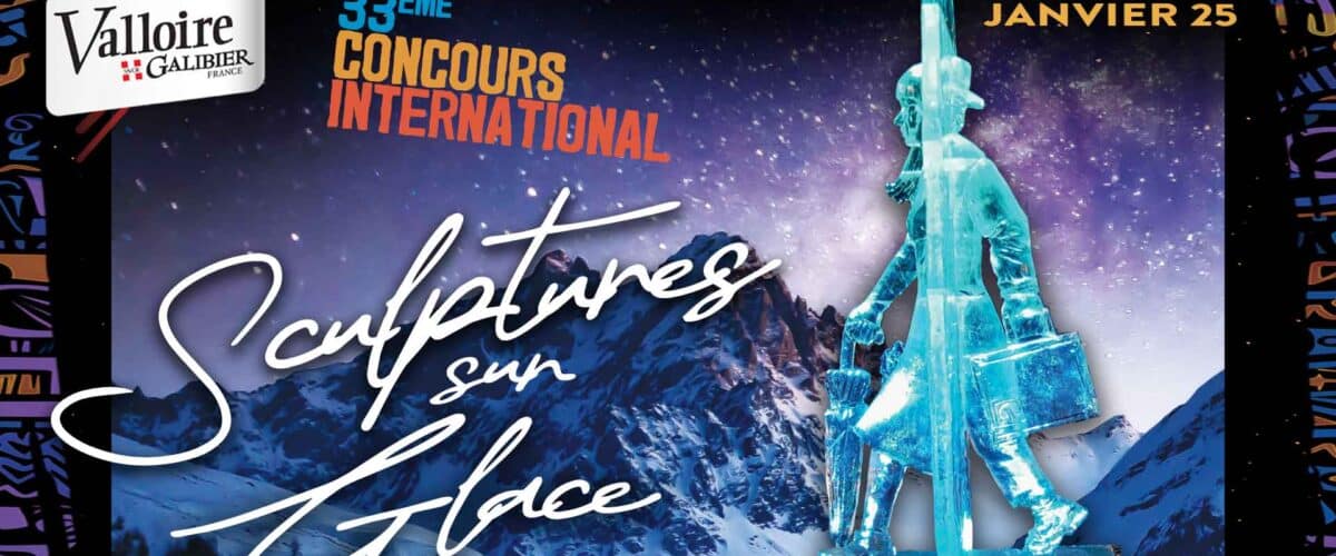 Le concours International de Sculptures sur Glace à Valloire